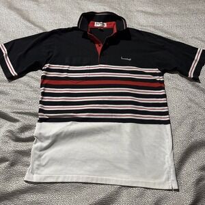 Vintage La Mode Active Sportswear Golf Polo Shirt Mens Medium pocket USA Made